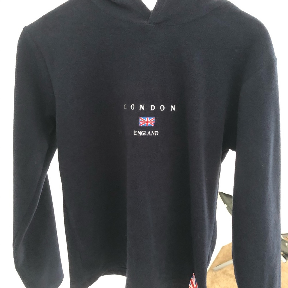 Navy Blue London Hoodie